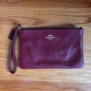 Coach wristlet